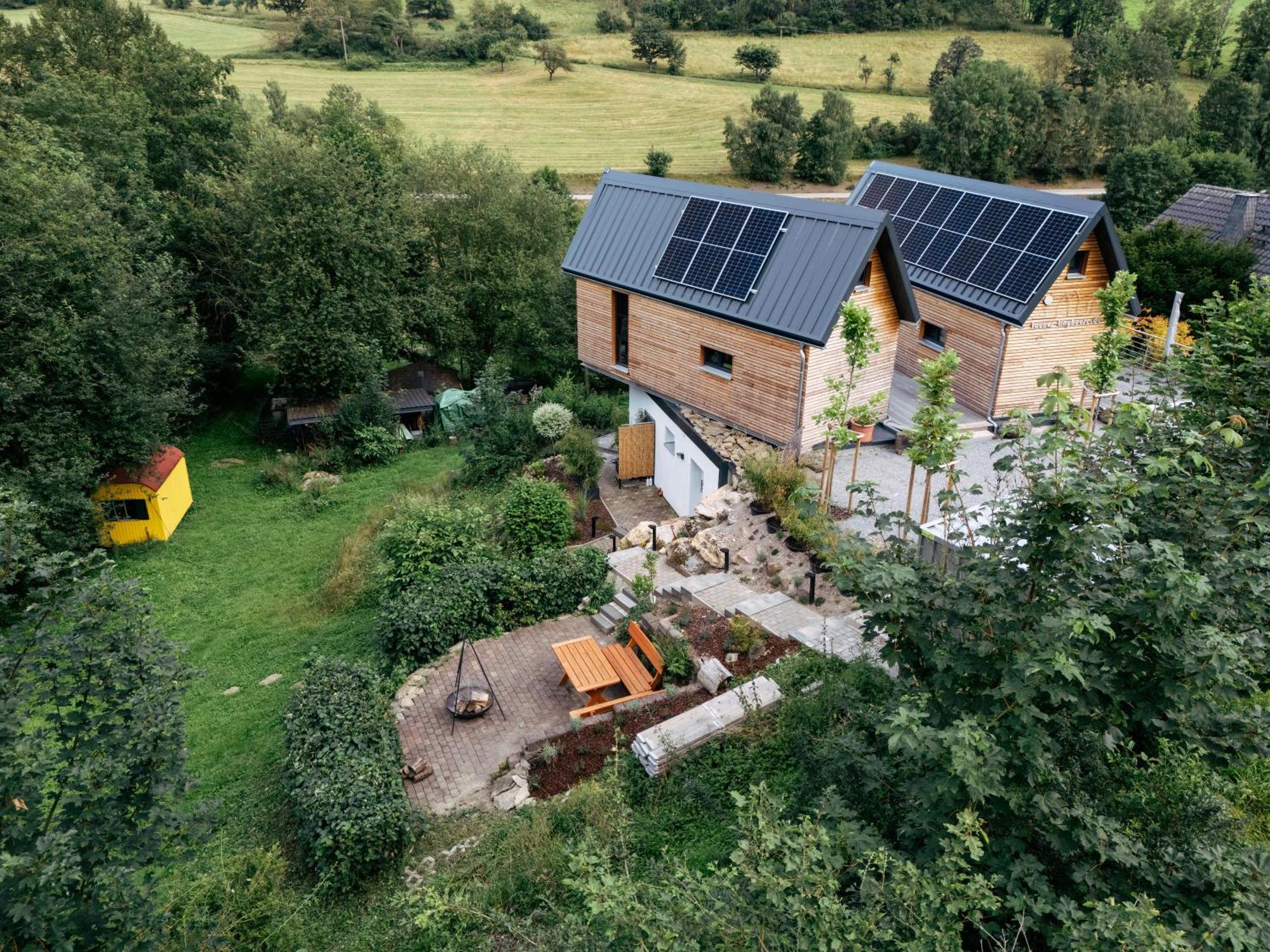 הוילה Weilrod Taunus Tinyhouse מראה חיצוני תמונה